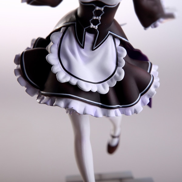 24cm tecknad PVC Anime Maid Figurine Ornament Söt Anime Collection modell leksak