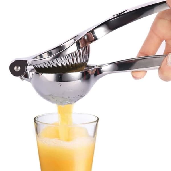 Den bedste citronpresser - Førsteklasses citruspresser i rustfrit stål - Manuel citronpresser