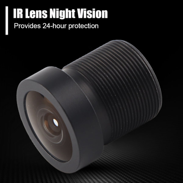 150° Vidvinkel IP Kameraobjektiv til CCTV med 2,1 mm M12*0,5, 1/3' & 1/2,9' CCD Chips