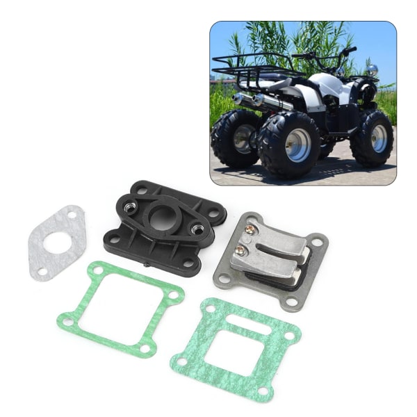 Kaasuttimen Reed-venttiilin jakosarja 47cc/49cc Pocket Bike ATV/Dirt Bike -malleihin