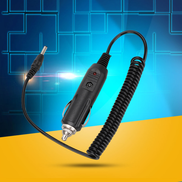 12-36V billaddarkabel för Baofeng UV-5R intercom walkie talkie