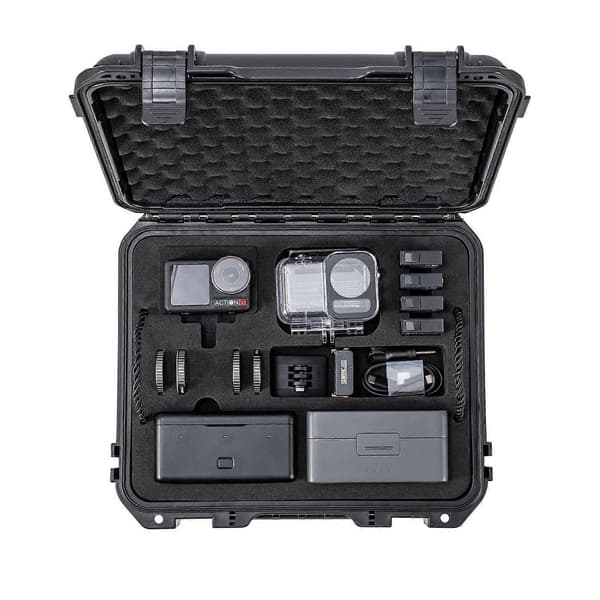 STARTRC 1151770 Waterproof PP Carrying Case for DJI Osmo Action 5 Pro, Camera Bag, Storage Box