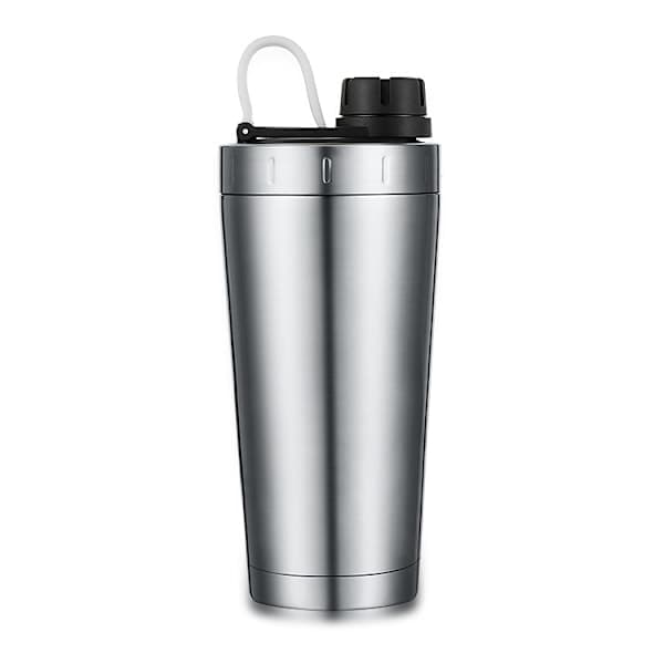 Proteinpulvershaker i rustfritt stål - Proteinpulvershaker med kuler