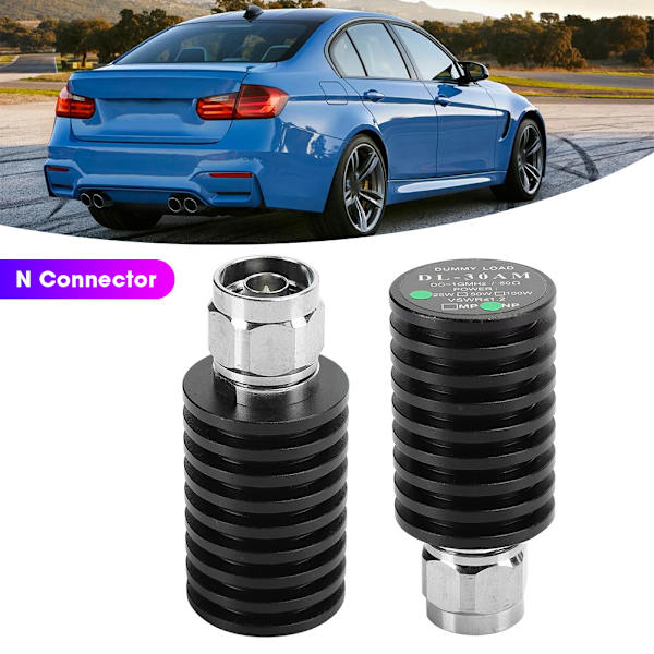 Antennikuorma DL-30A 15W 50 Ohm Koaksiaalinen päätevastus testaukseen