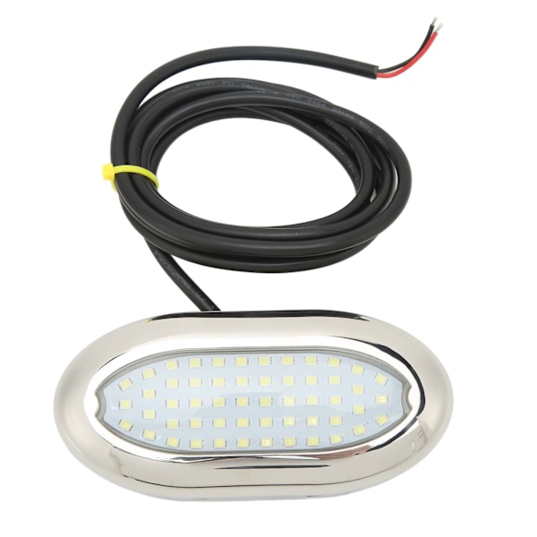 12V Bådunder vandlys 54 LED Stærk Tætning IP68 Vandafvisende Yacht Baglygter til Caravan RV Badeværelse Gang Hvidt Lys