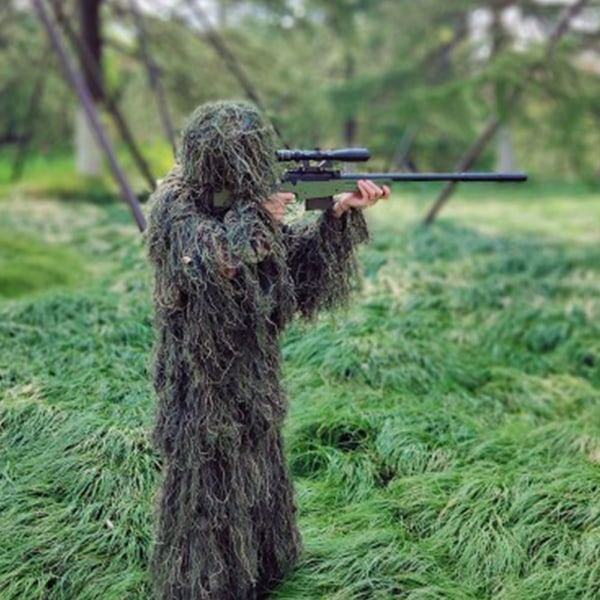 Børn Baby Pige Jungle Suit Camouflage Jagt Uniform Army Combat Tøj