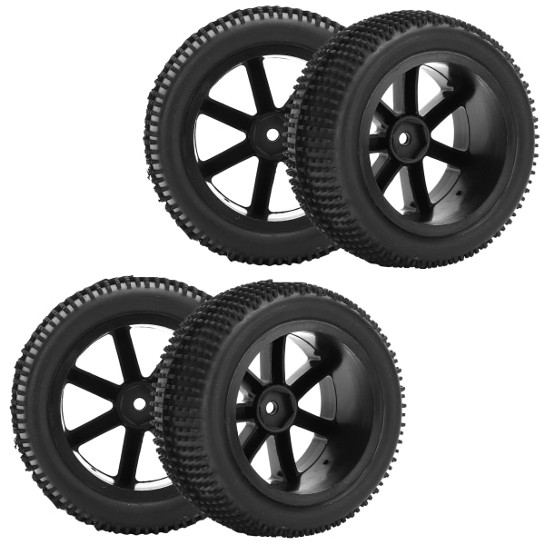 4st Universal Wheels Däckbytestillbehör för ZD Racing 1/10 RC Car Black