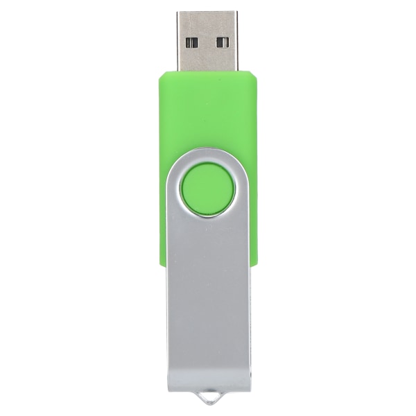 USB Flash Drive Candy Green Roterbar bærbar lagringsminnepinne for PC Tablet64GB
