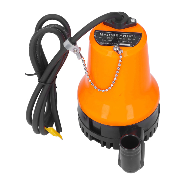 Nedsänkbar pump DC Micro Ultra Quiet High Lift för fisk tank damm akvarium 70L/H 45W 24V