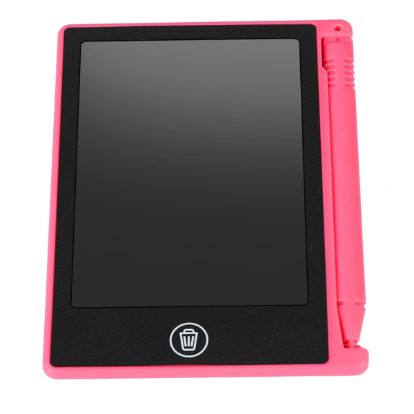 LCD 4,5 tommer håndskrift skrivetablet tegnebræt til børn/børn Huskeliste Påmindelse Rød