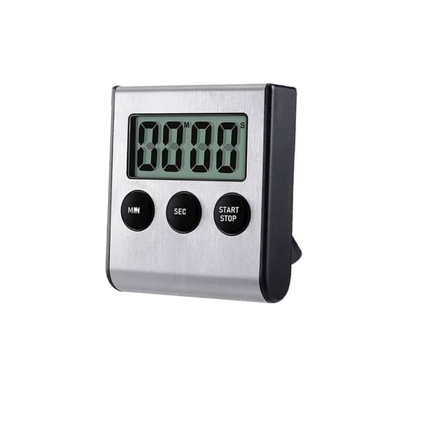 Digital kökstimer, kökstimer magnetisk nedräkningstimer med högt alarm för matlagning och bakning. Max 99 minuter (batteri ingår ej)