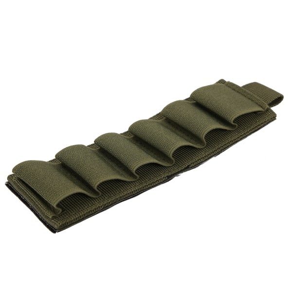 Multifunktionel Tactical Shotgun Shell Pouch Ammo Holder Pouch Jagttilbehør Army Green