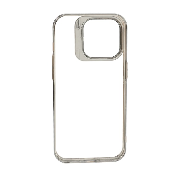 Magneettinen phone case Ohut iskunkestävä phone case , jossa kameran linssisuoja Kickstand High Transparency PC Hard Case Hopea iPhone 14promaxille