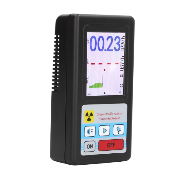 Kärnstrålningsdetektor Geiger-räknare Dosering Larmanordning Dosimeter Monitor Meter BR 6