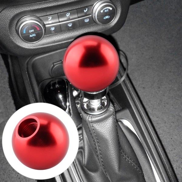 Bil Universal manuell knott girskiftehode rund kuleform (rød)