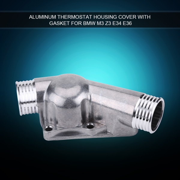 Aluminium termostathusdæksel med pakning til M3 Z3 E34 E36 11531722531