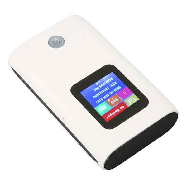 Kannettava WiFi-tukiasema, tukee 10 laitetta, 300 Mbps, 6000 mAh, värillinen näyttö, 4G LTE taskukokoinen WiFi-reititin SIM-korttipaikalla