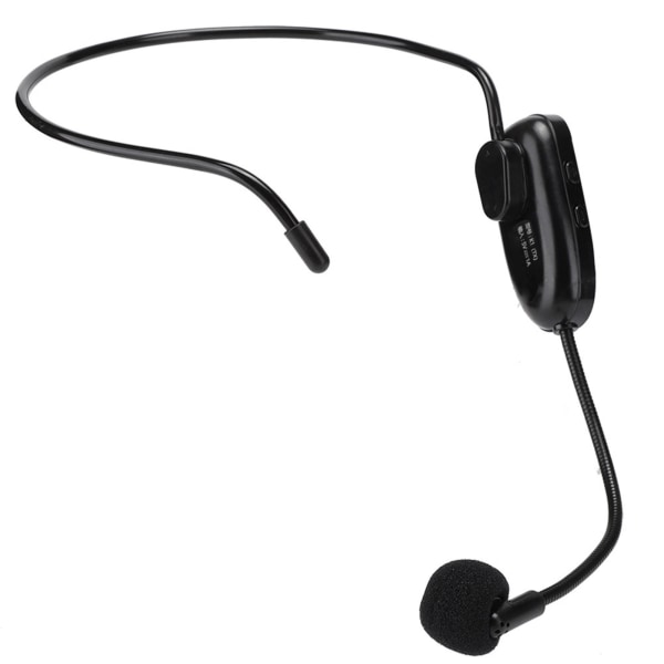 Trådlös UHF-mikrofon för röstförstärkare och dator - Professionell headsetmikrofon