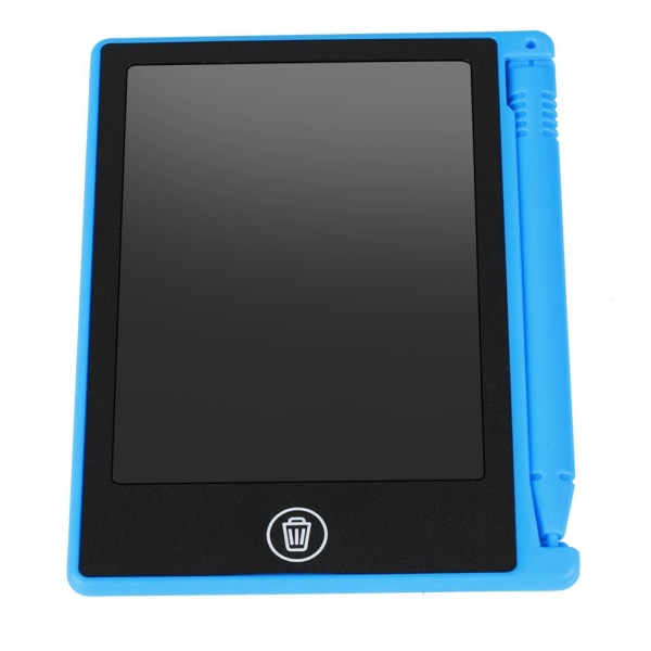 LCD 4,5 tuuman käsinkirjoitustaulun piirustustaulu lapsille/lapsille muistioluettelon muistutus sininen