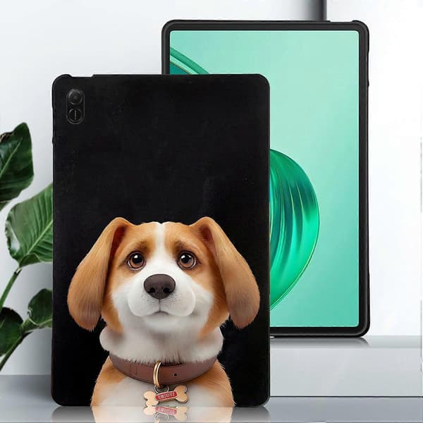 Case for Honor Pad X8a with Pattern Print, Slim TPU Tablet Protective Case - Harrier Beagle