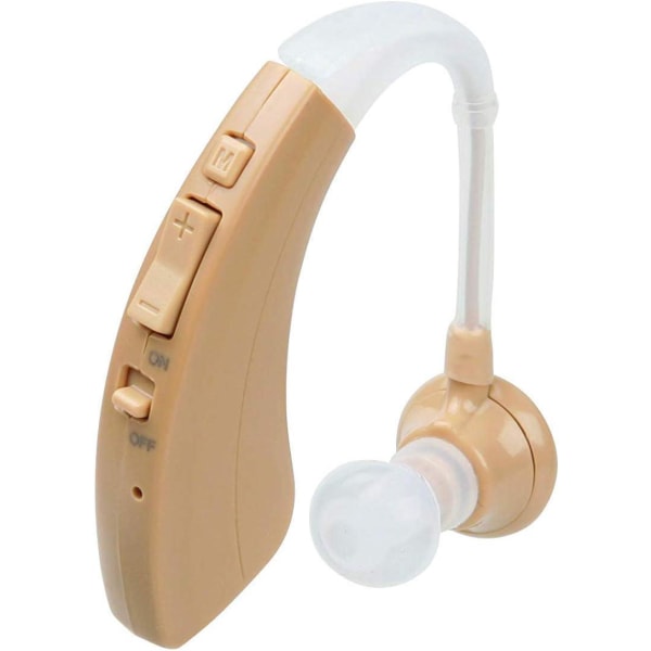 Genopladelig BTE høreforstærker passer bag øret lydforbedrende lytteenhed med støjreduktion, funktionalitet, førsteklasses materiale