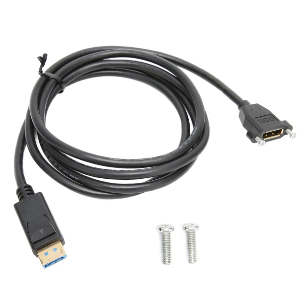 DP til DP forlengelseskabel 8K 60Hz 4K 120Hz hann-til-hunn Displayport-kabel 1.4 DisplayPort-forlengelseskabel