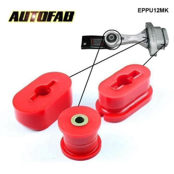 Motorfäste kit EPPU12Bros, Sophia hundring, VW Golf 4, MK4, Jetta, Audi A3, A4, Horizon