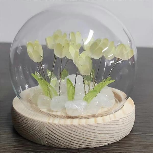 Flower Lamp Tulip Night Light Decorative Lamp Cute Night Light