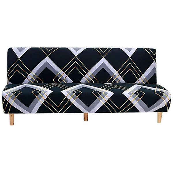 Sofaovertræk uden armlæn til sovesofa uden armlæn, 190-210 cm