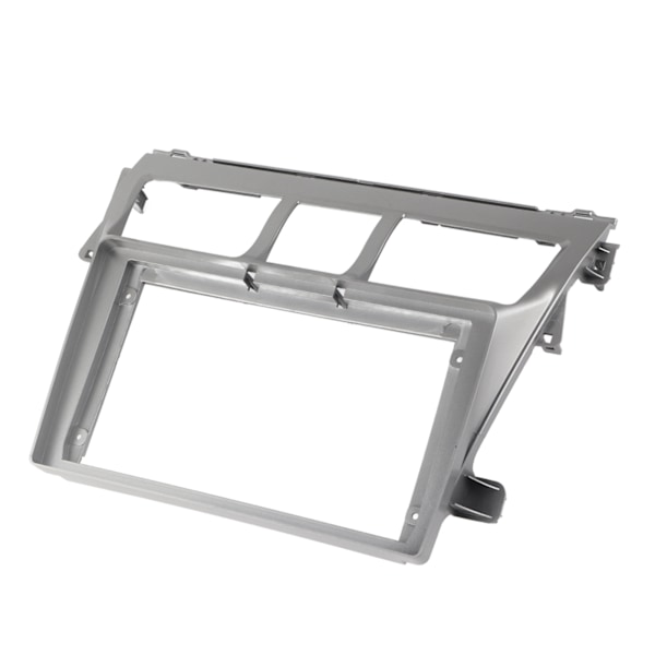 9 tum 2 Din Bilstereo Fascia Panel Ram Cover med Strömledning Passar för Toyota Vios 07‑12