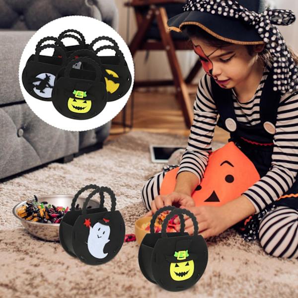 Styck Halloween Godispåsar Nyhet Fladdermus Handväskor för Temafester och Insamlingar