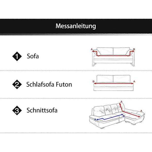 Elastiskt sofföverdrag halkfritt Jacquard elastiskt sofföverdrag för 1-sits soffa