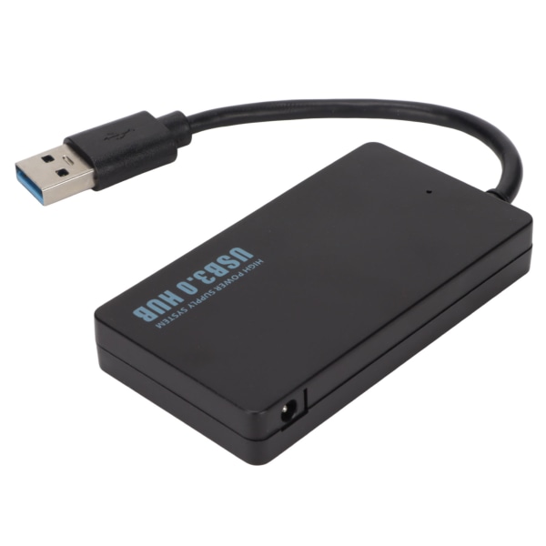 USB Hub 3.0 Ultratynn Bærbar 4 Porter 5 Gbps Høyhastighets Stabil Dataoverføring Dokkinghub