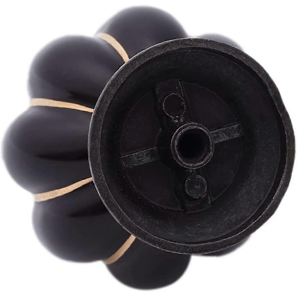 6 Pieces Ceramic Drawer Knobs Ceramic Door Knobs Pumpkin Shaped Cabinet Knobs Furniture Cabinet Knobs with Screws for Furniture, Kitchen Cabinets, Drawers
