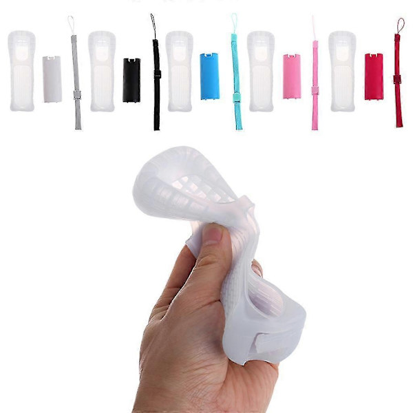 Silicone Rubber Protective Soft Gel Skin Case for Wii