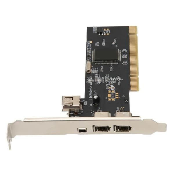 FireWire 1394-kort - Kontrolleradapter - PCI Express - 3 externa portar - DV-kompatibelt - Hög hastighet