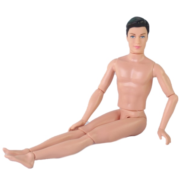 14 rörlig leddocka manlig plast man naken kropp modell dockor flicka present barnleksaker