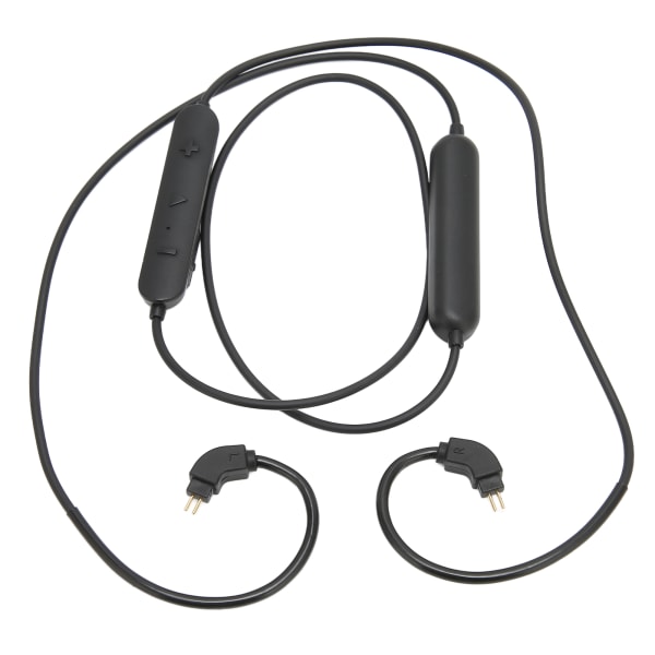 BT-hodetelefonkabel 2-pinners oppladbar Bytt oppgradere ørepropper Trådløs kabel med mikrofonvolumkontroll for Massdrop
