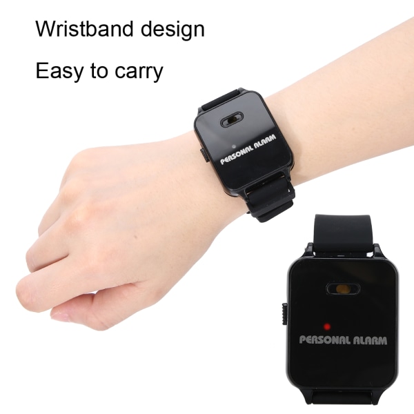 Utomhus Löpararmband Alarm med Blinkande Ljus - Säkerhet för Barn & Kvinnor