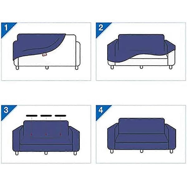 Retro sofatrekk stretch eksotisk sofatrekk sklisikkert sofatrekk for 1-seter (90-140cm)