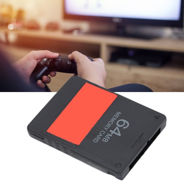 Höghastighets 64MB Spelminneskort för PS2 med FMCB V1.966 och USB-spel