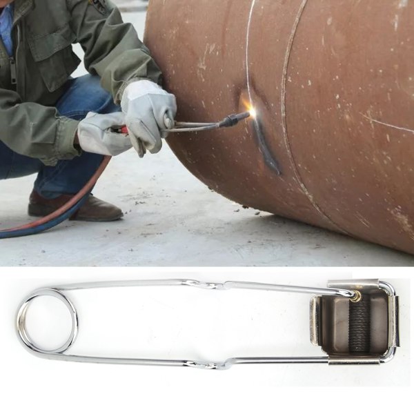 1 Stk Flints Spark Lighter Firkantet forniklet stål + 10 stk. Rundt hoved Igniter Flints Outdoor Survival Kit
