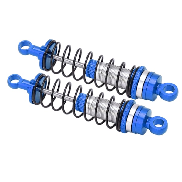 RC främre bakre stötdämpare som minskar vibrationer RC-delar i aluminiumlegering för Latrax Teton 1/18 Blå