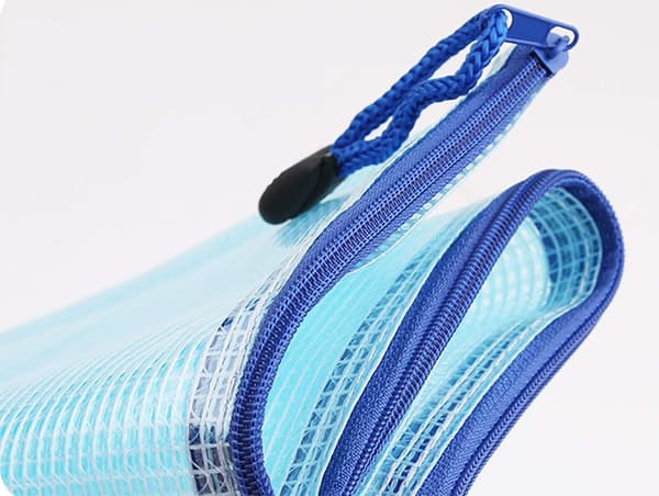 A4 Mapp med dragkedja Plastkort 5 stycken Extra tjocka