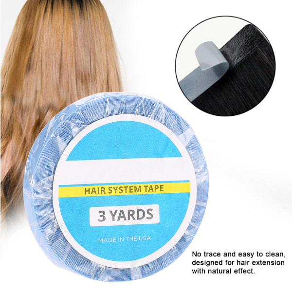 Vandtæt Nano Hair Extension Adhesive Dobbeltsidet hårtape Skønhedsværktøj