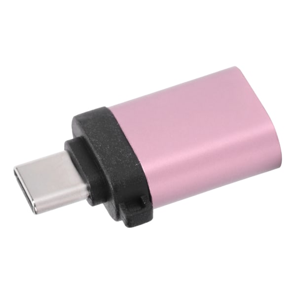 USB3.0 Hun til TypeC Adapter Konverter Opladningsdata OTG Strækhoved Uden Kæde (Pink)