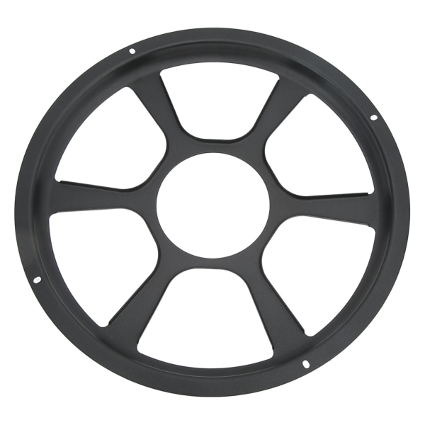 Bilstereo højttaler dæksel Beskytter Dør Højttaler Trim Subwoofer Dekorativ Grill Sort 12in/30,48cm