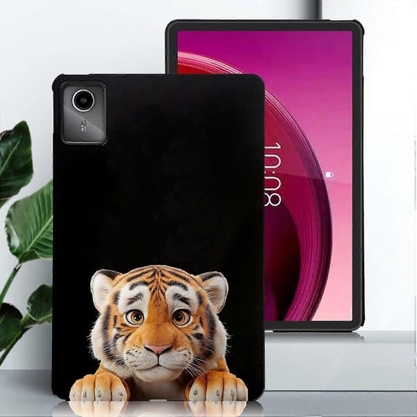 Case for Lenovo Tab M11 Pattern Printing Slim TPU Tablet Protective Case - Little Tiger
