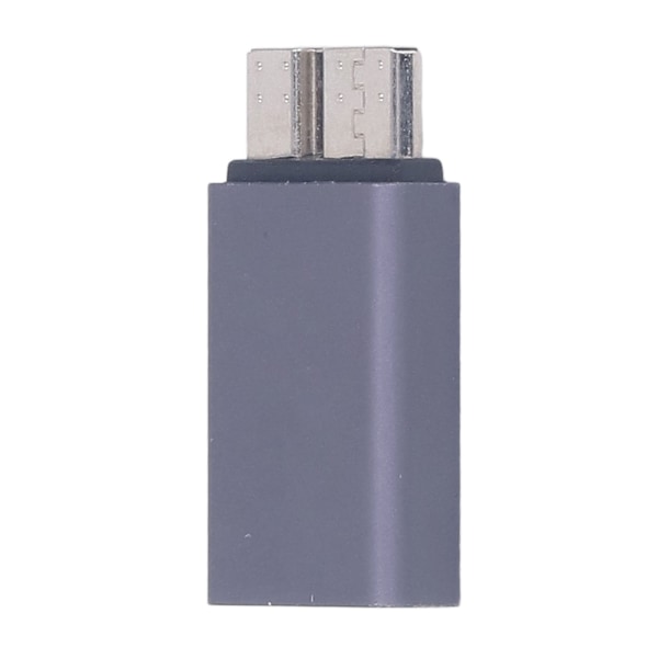 Micro B till USB A Honadapter Aluminiumlegering 10GBPS Plug and Play Micro B till A Honkonverterare för Galaxy S5 Telefon