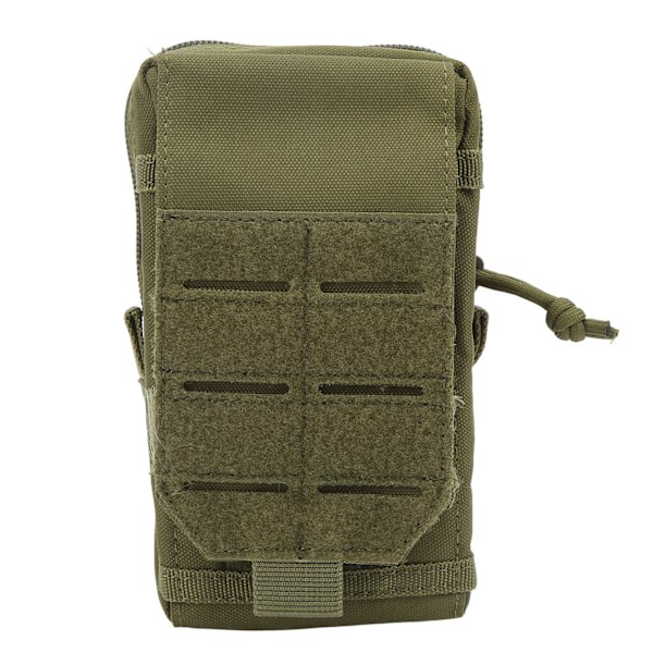 Molle Mobiltelefonbälteficka Multifunktionell Utility Midjebälte Herrar Dubbellager Midjepåse för Utomhus Camping Fiske OD Grön